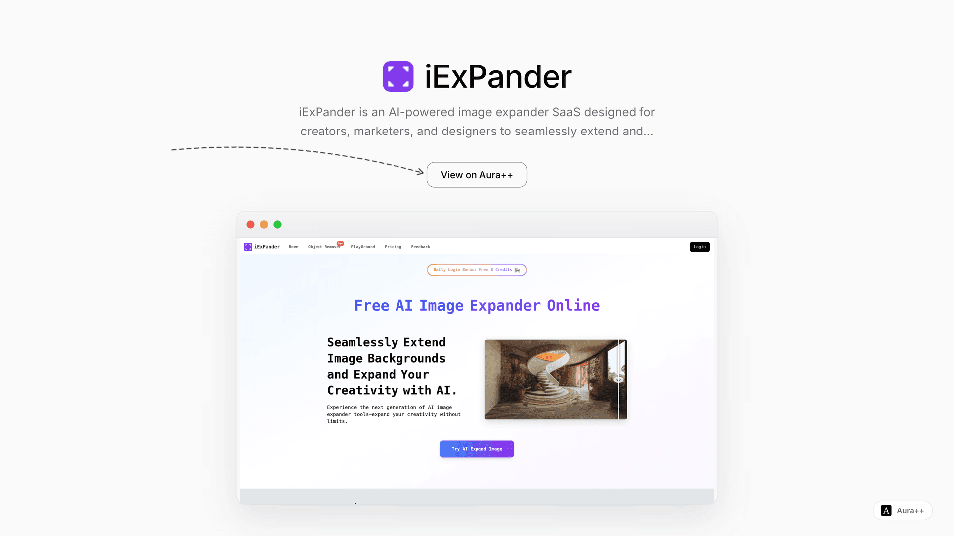 iExPander launch story featured image on Aura++