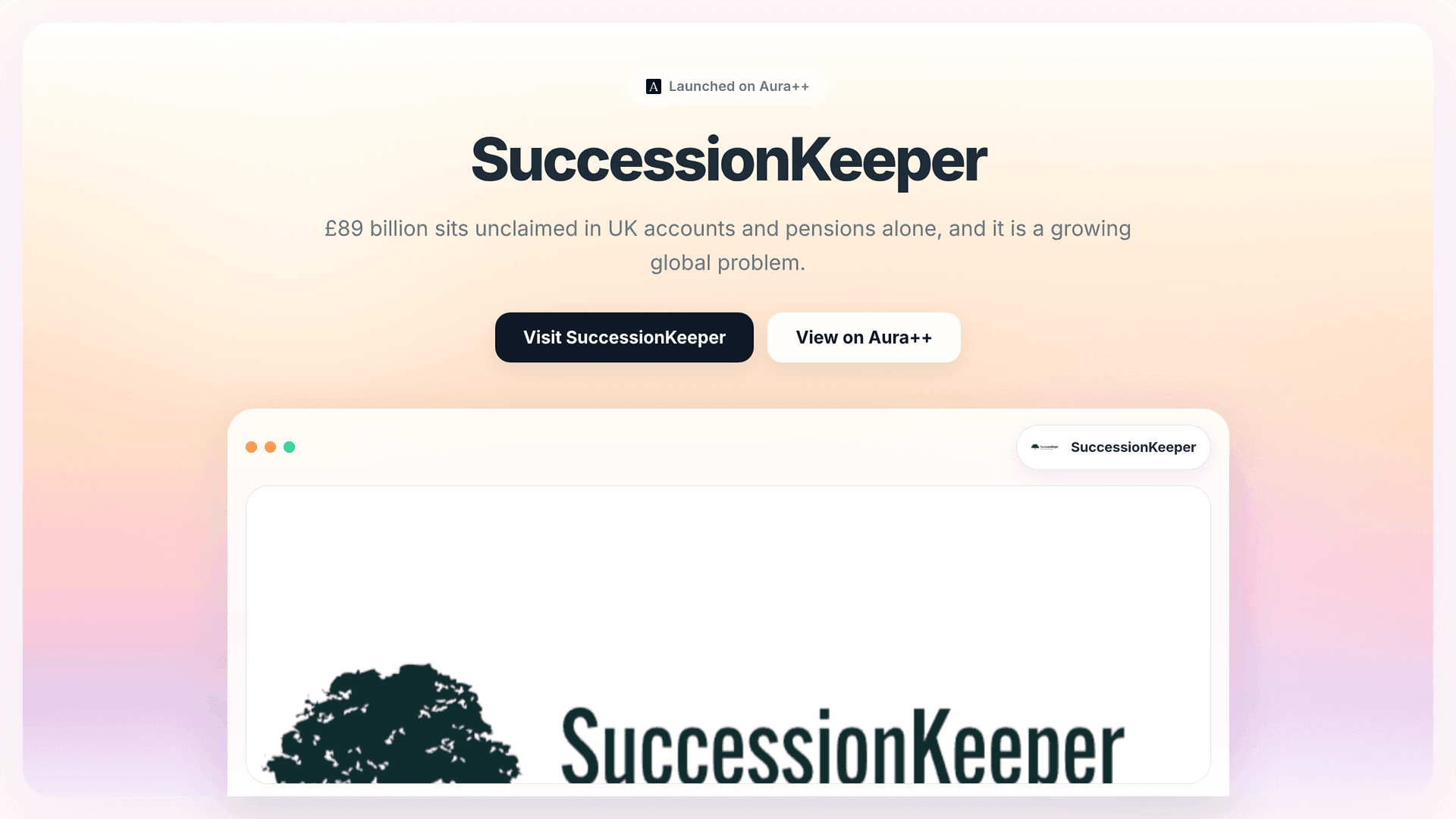 Unclaimed Billions: How SuccessionKeeper Secures Your Legacy
