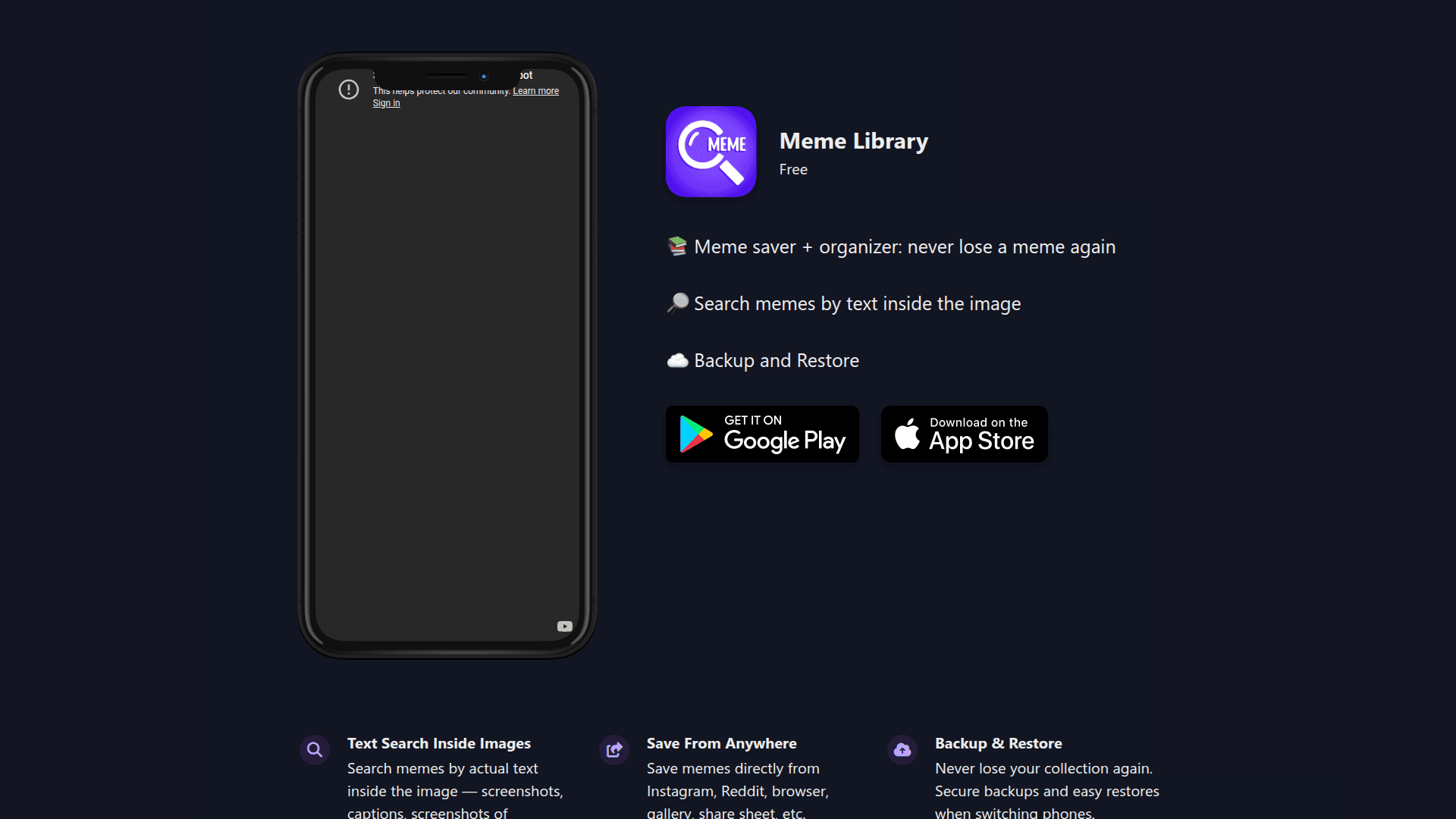 Meme Saver & Organizer