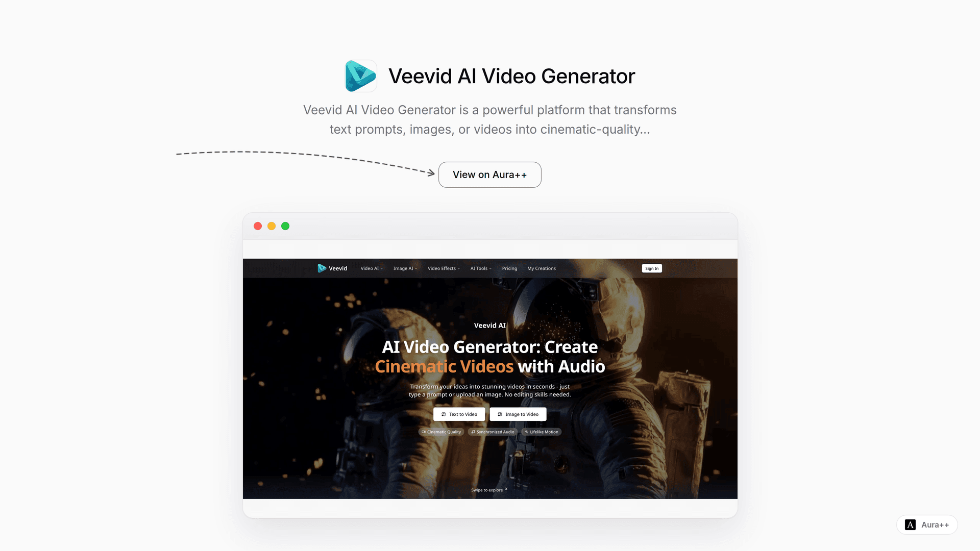 Veevid AI Video Generator