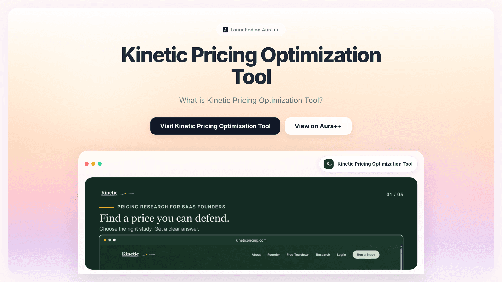 Optimize SaaS Pricing Decisions with Kinetic's Data-Driven Tool