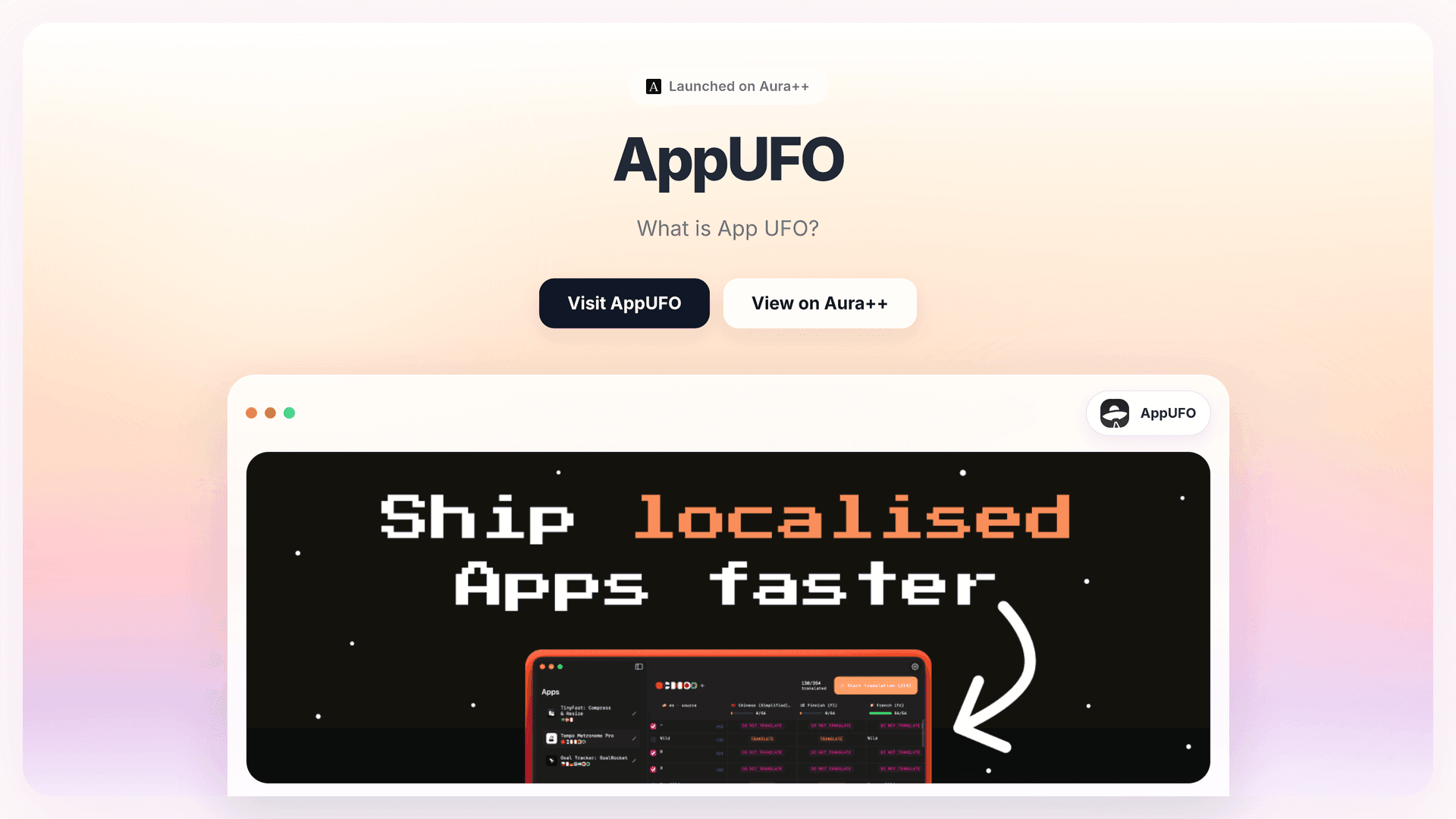 Streamline iOS App Localization with App UFO's AI Solutions