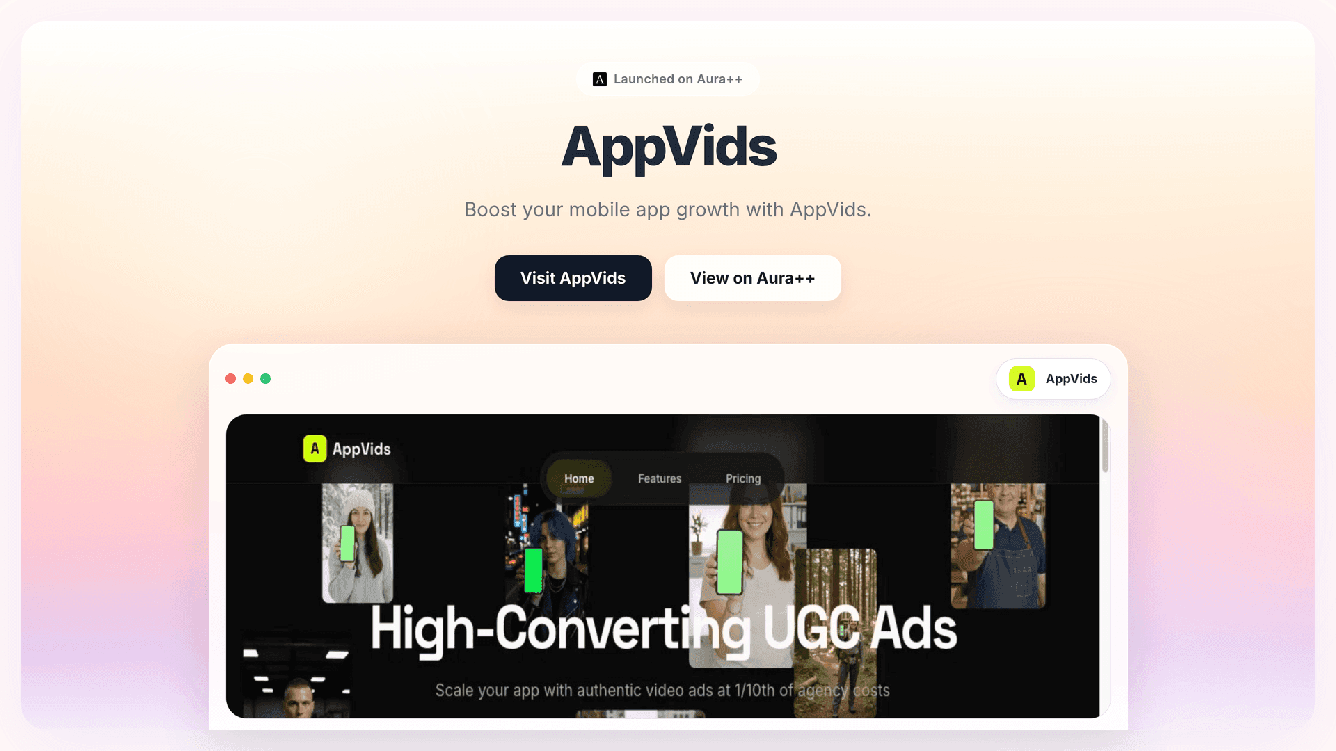 Boost App Installs with AppVids' AI-Driven Video Ads