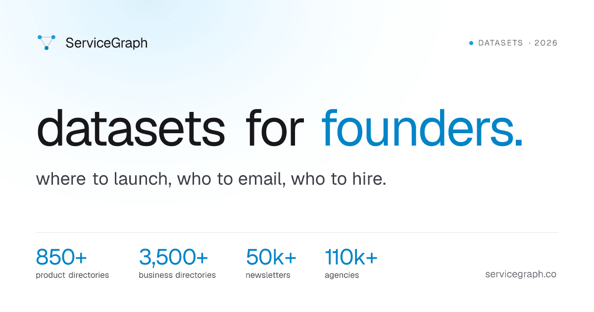 ServiceGraph Data & Outreach Platform