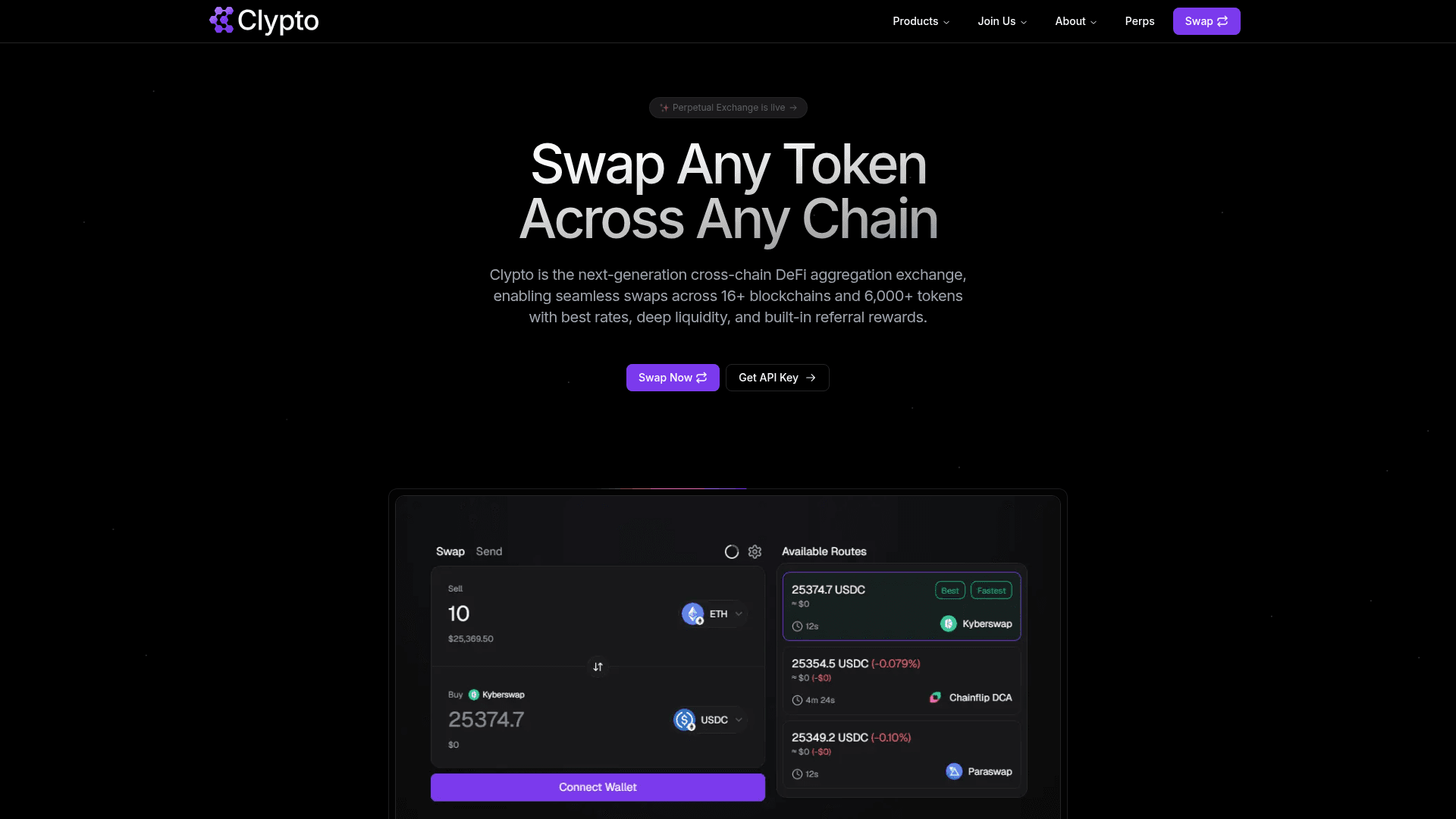 Clypto Cross-Chain DeFi Aggregator - Product Image