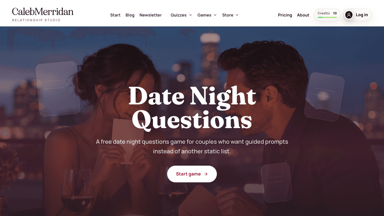 Intimate Relationships Guide & Tools