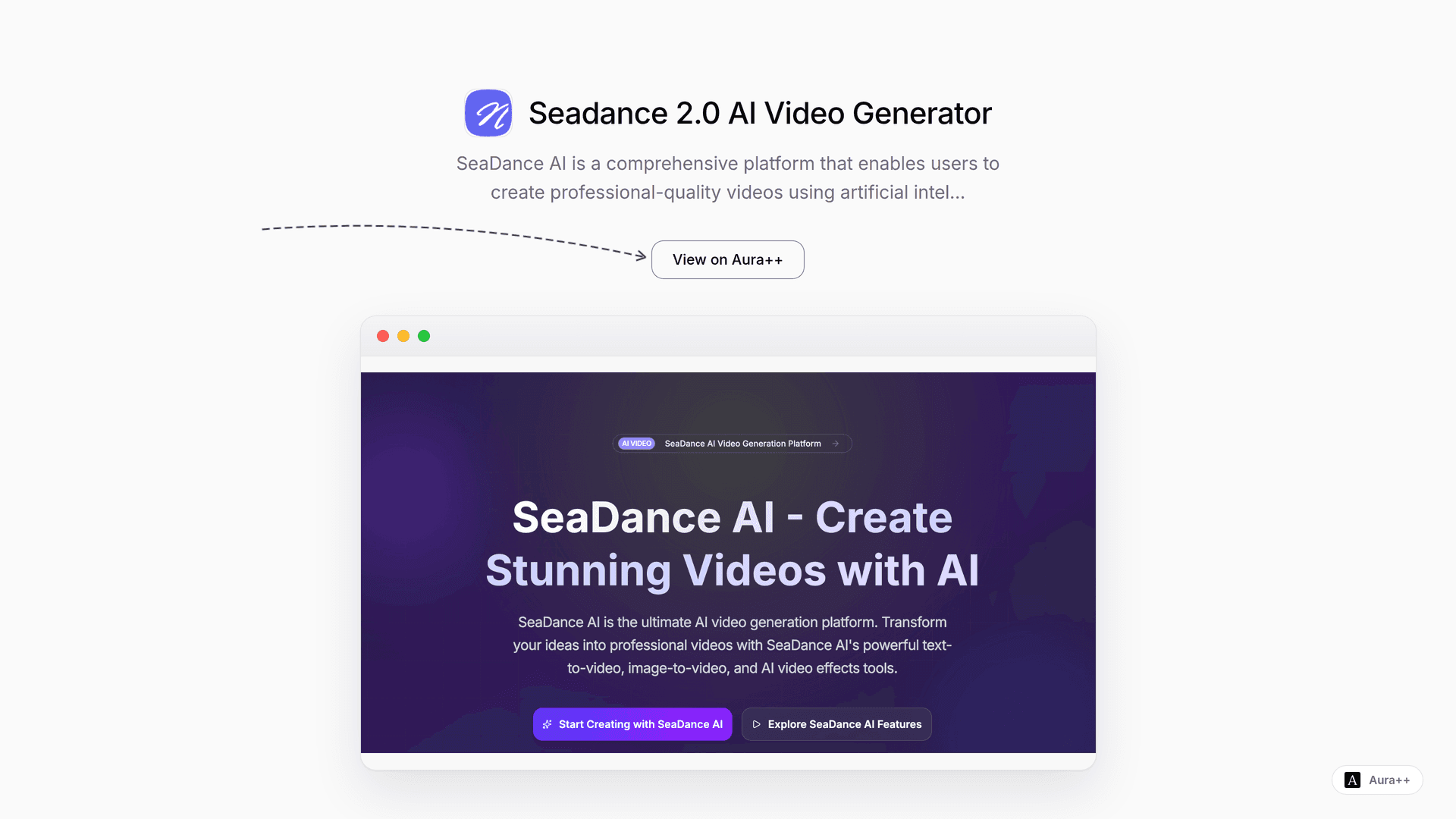 Simplify Video Creation with Seadance 2.0 AI's Smart Tools