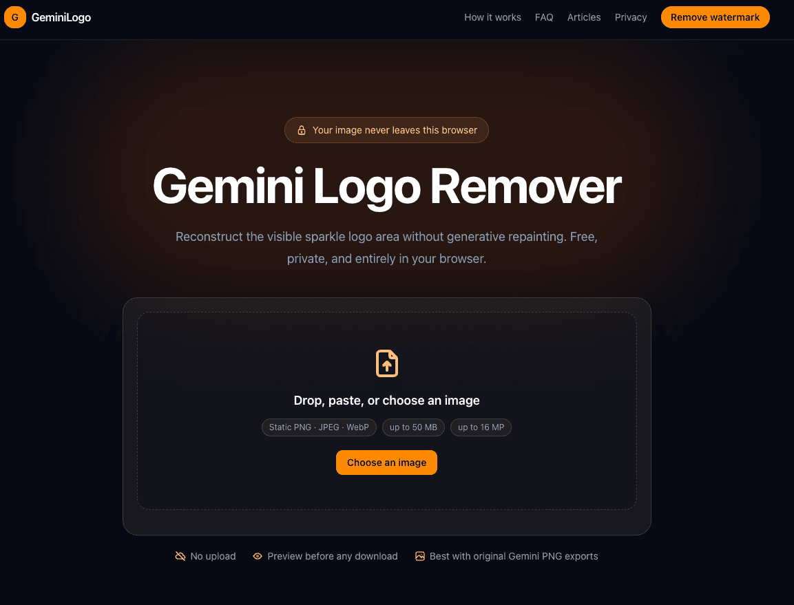 Gemini Logo Remover