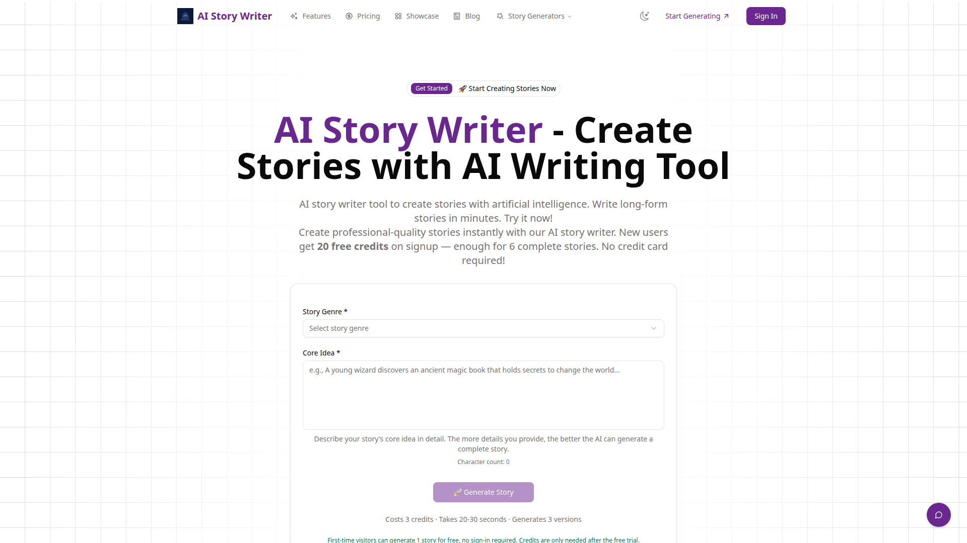AI Story Writer - Product Image