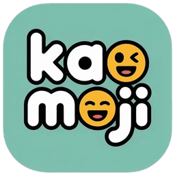 Kaomojiya startup logo on Aura++