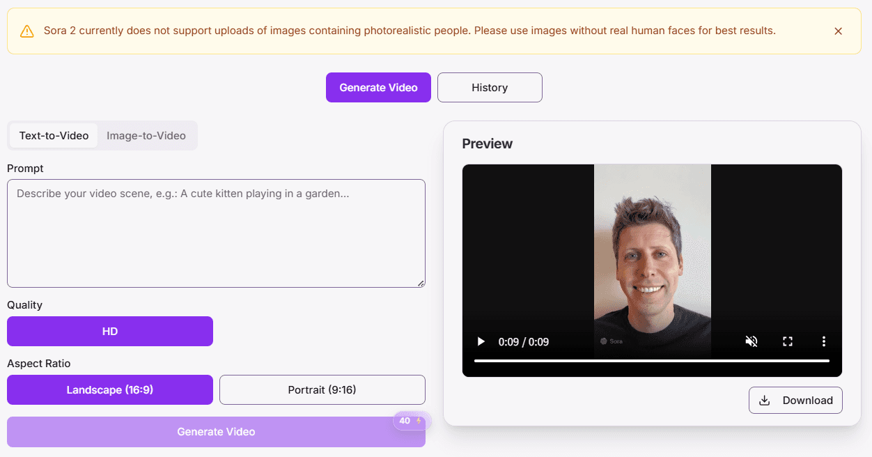 sora2web - Product Image
