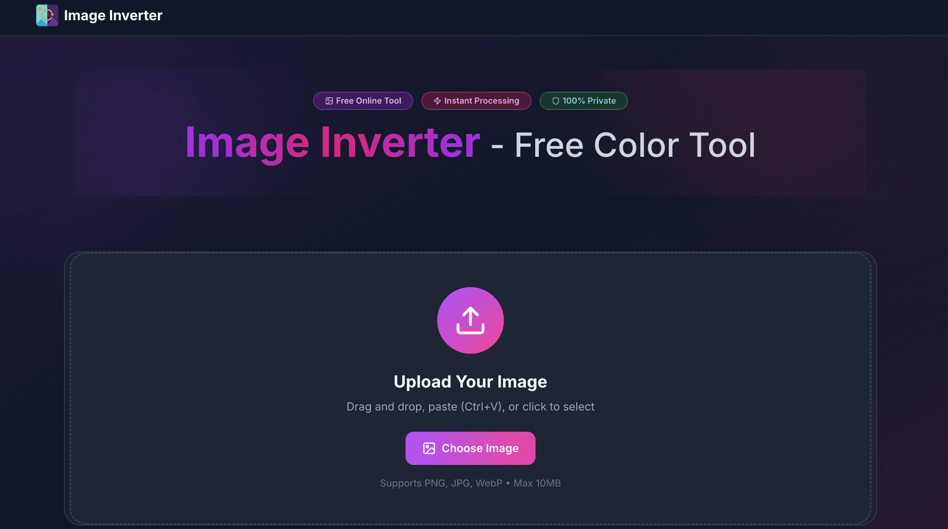 Image Inverter - Product Image