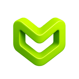 Modelfy 3D startup logo on Aura++