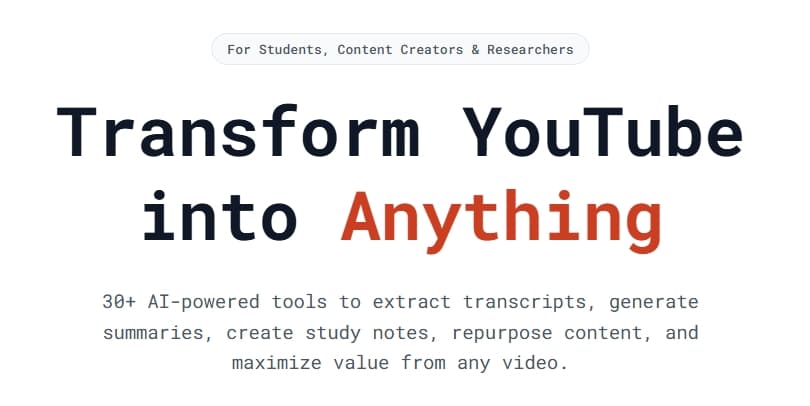 Transcriptr - Product Image