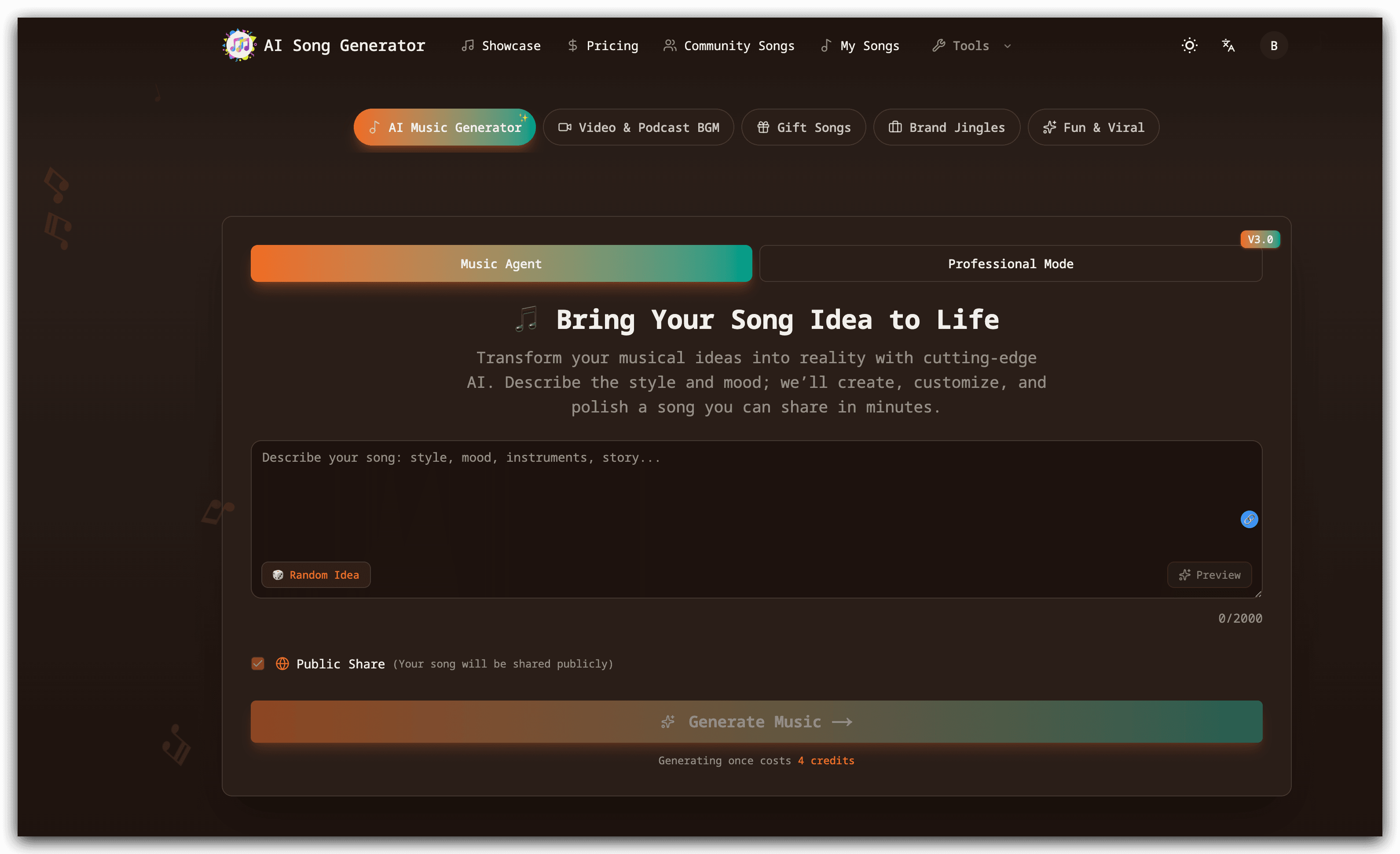 AI Song Generator