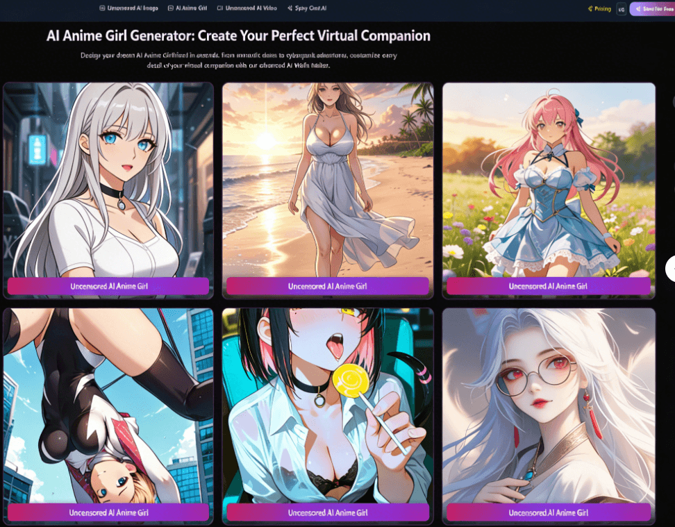 anime girl - Product Image