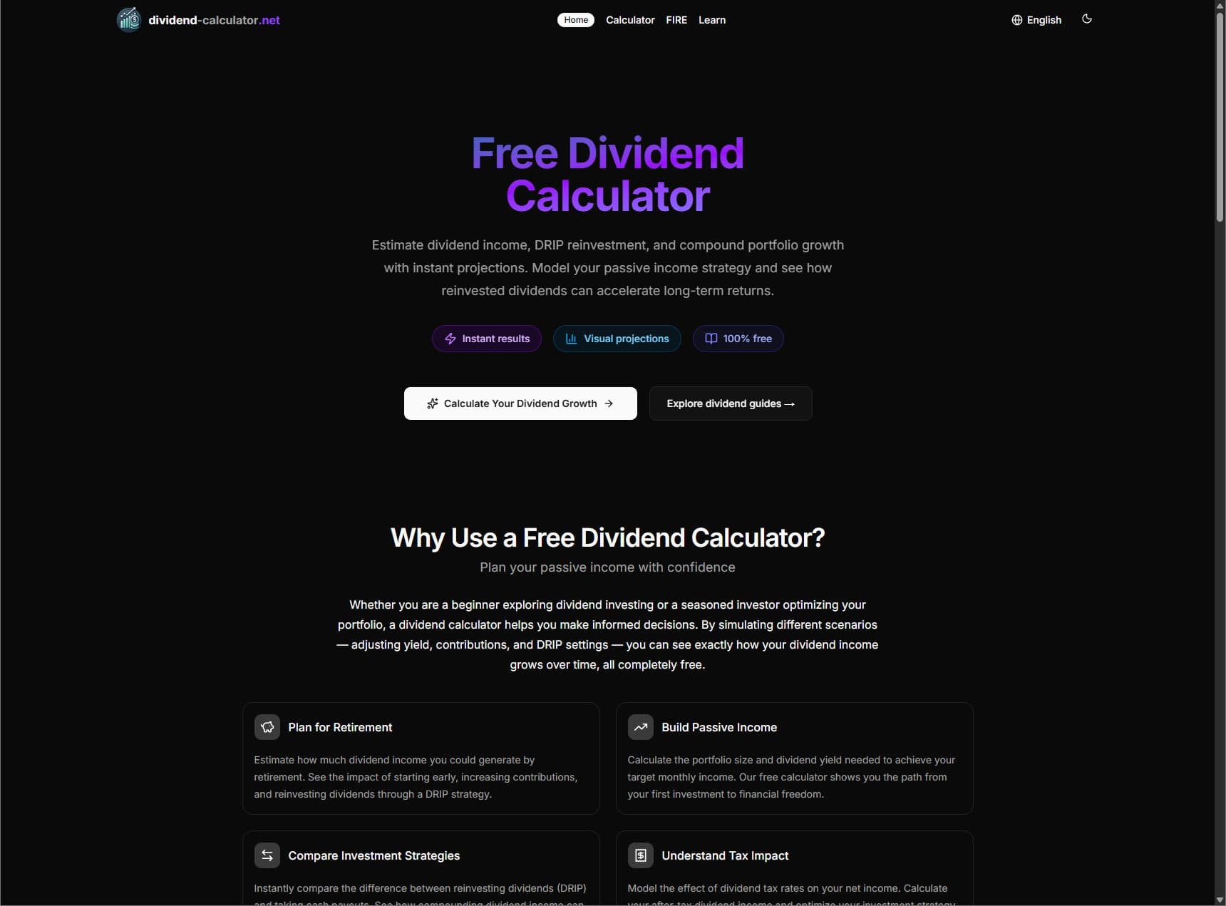 Dividend Calculator