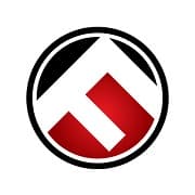 Fluix OS startup logo on Aura++