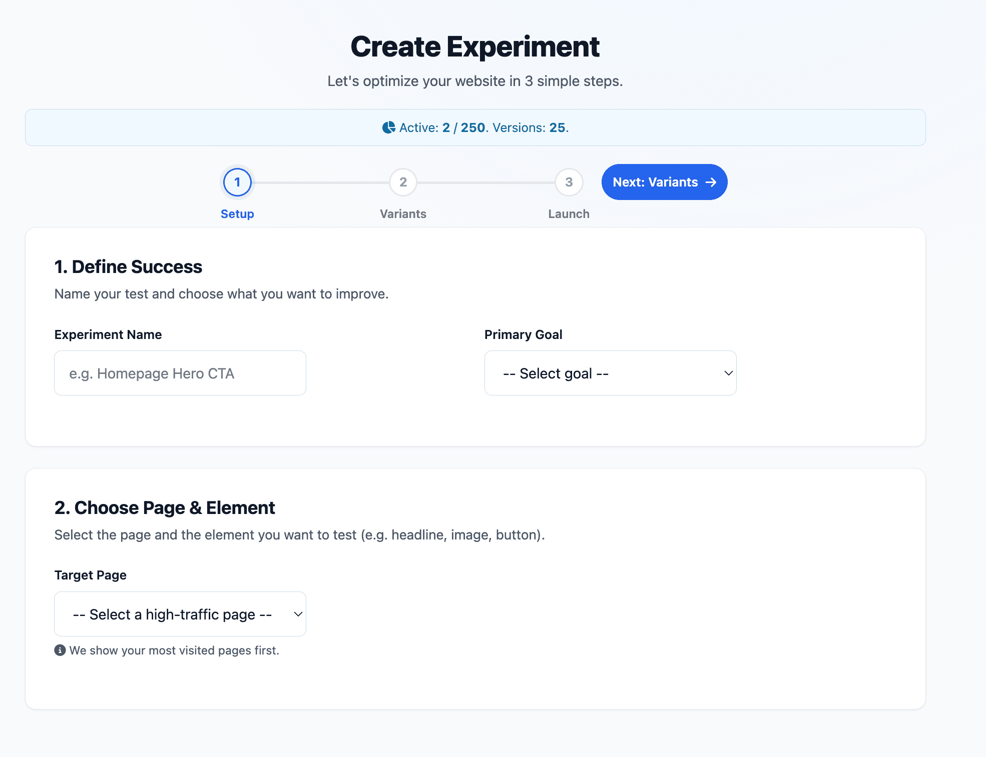 Zyro Conversion Optimization Platform
