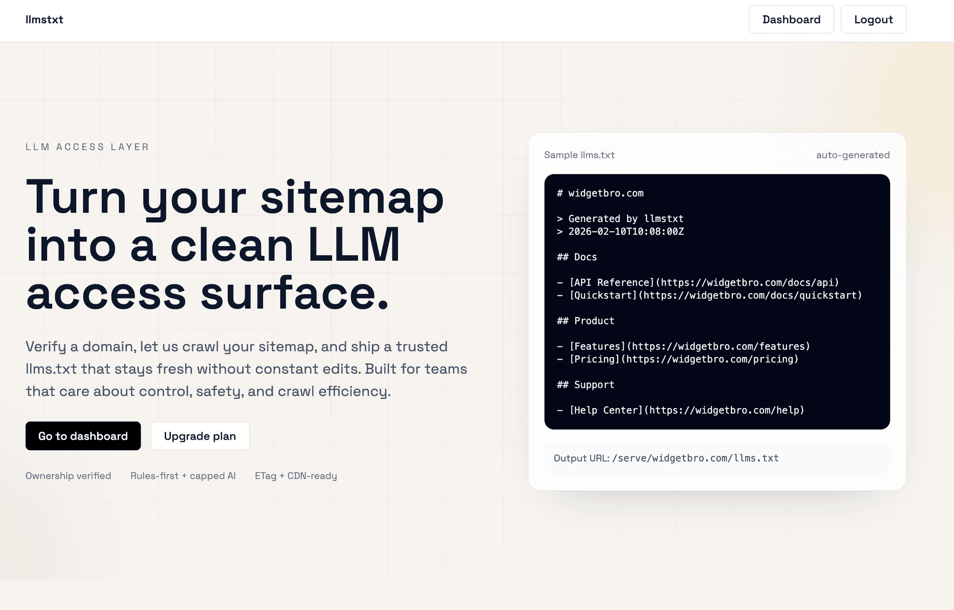 llmstxt.click - Product Image