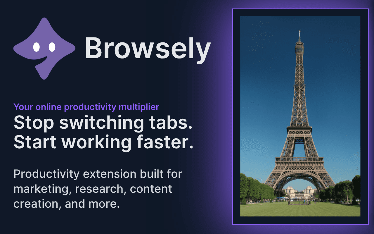 Browsely AI Browser Extension - Product Image