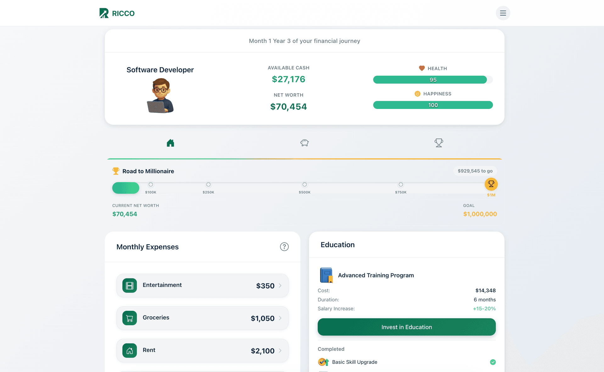 Ricco - Learn Money by Playing - Product Image