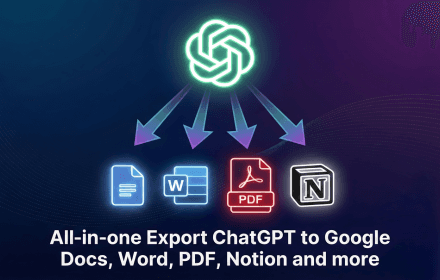 ChatGPT Conversation Exporter - Product Image
