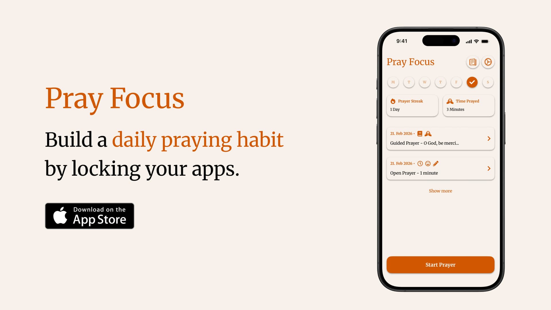 Pray Focus - Product Image