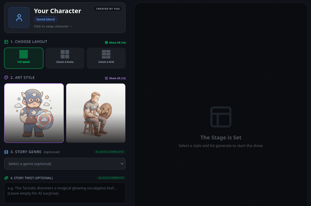 AI Comic Studio: Turn Ideas into Manga Pages Instantly with Consistent Characters