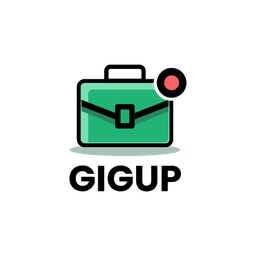 GigUp - Never Miss Your Perfect Upwork Job Again startup logo on Aura++