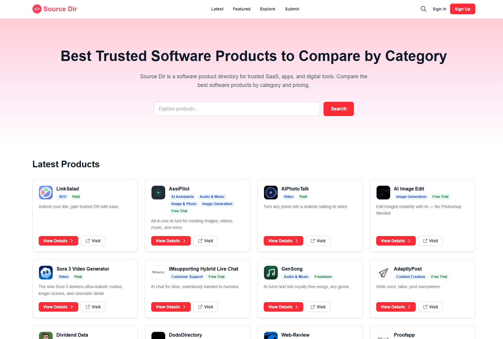 Source Dir - Product Image