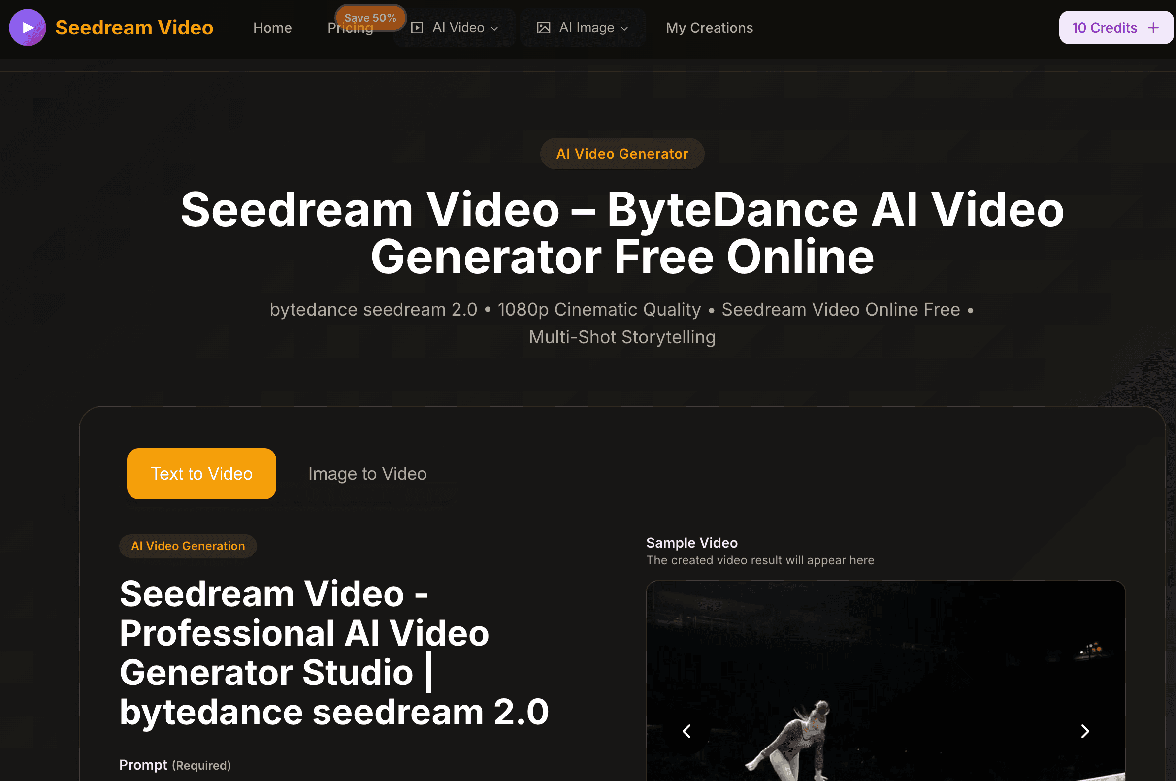 seedream video