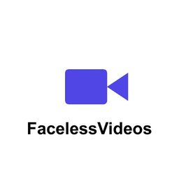 FacelessVideos startup logo on Aura++