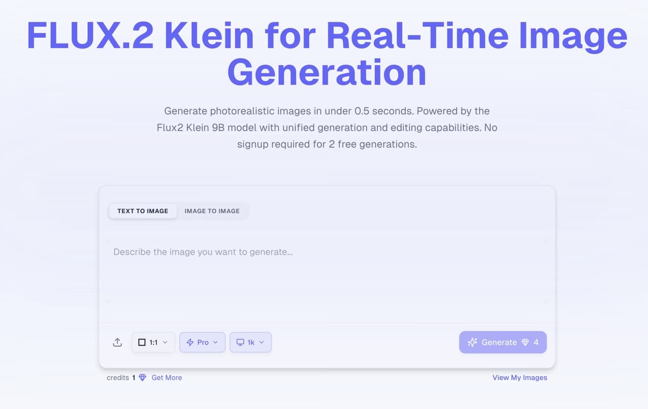 Flux2 Klein - Product Image