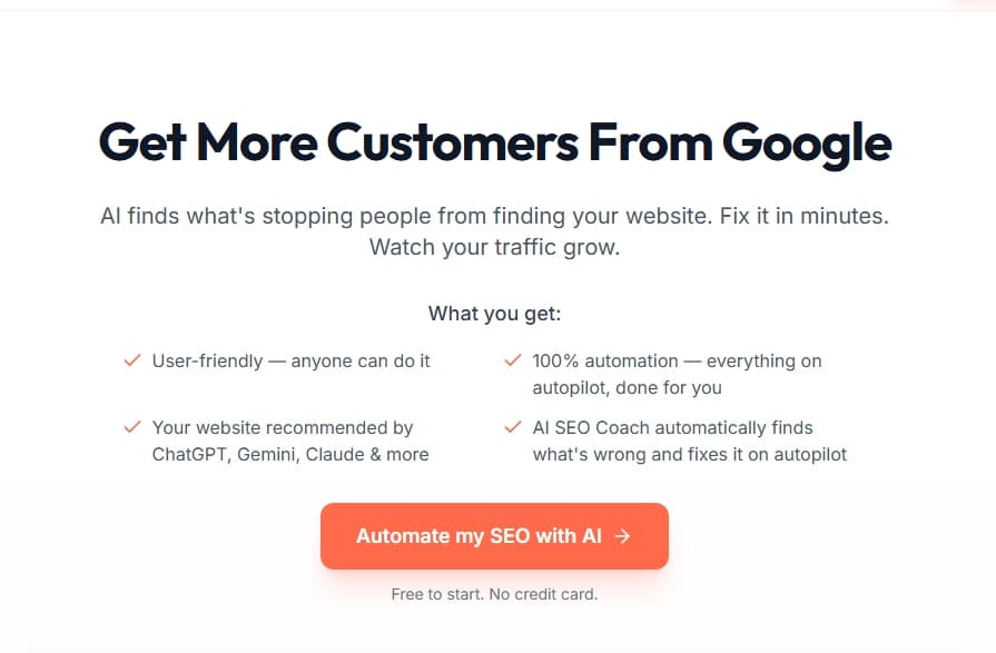 AI SEO Coach  - Product Image