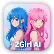 2Girl AI startup logo on Aura++