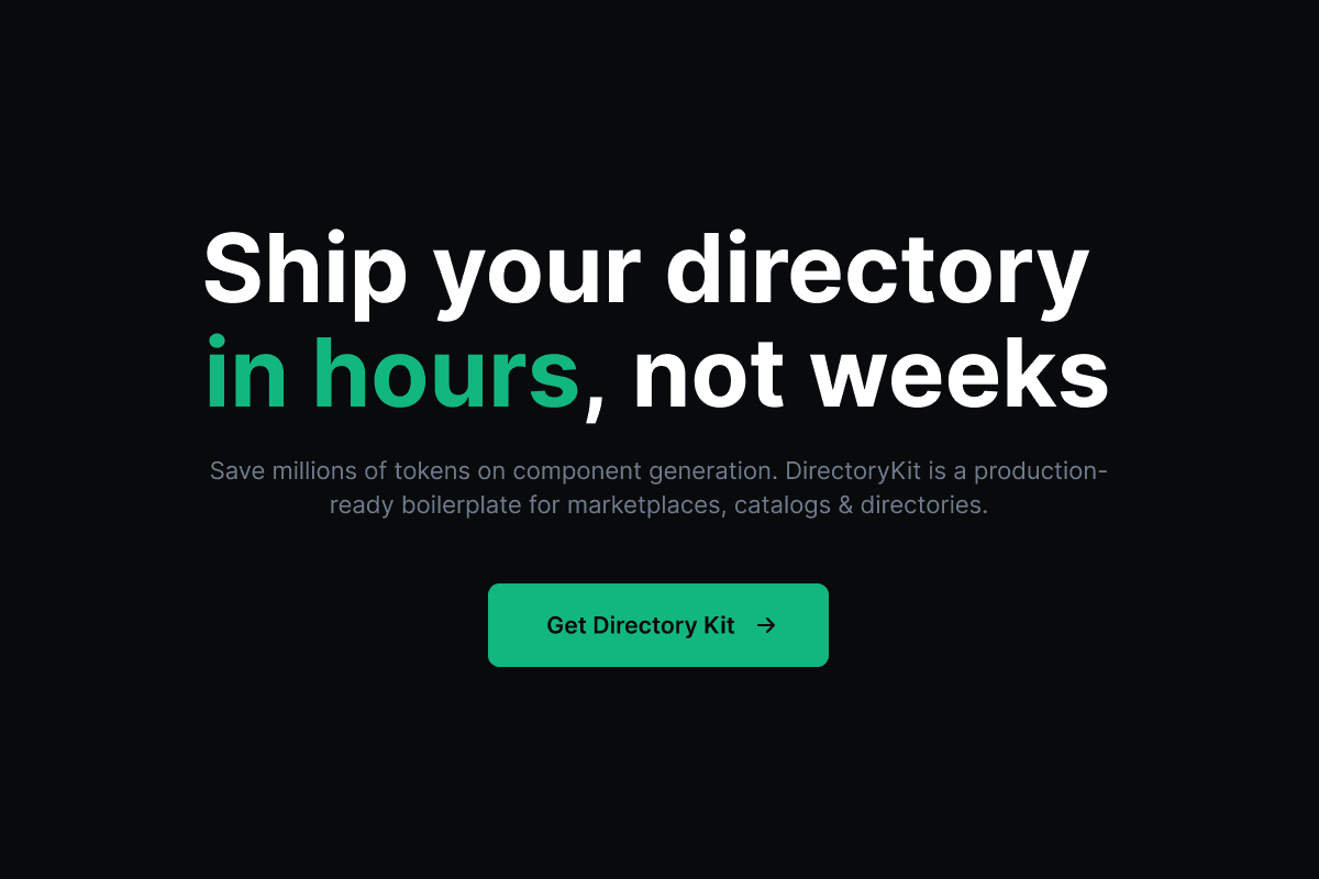 DirectoryKit - Product Image