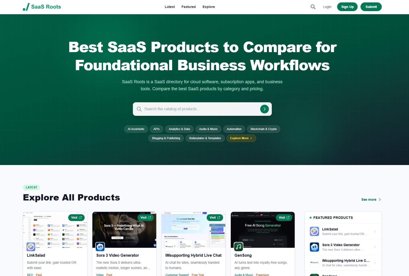 SaaS Roots - Product Image