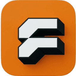 Forg startup logo on Aura++