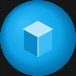 ai 3d world startup logo on Aura++