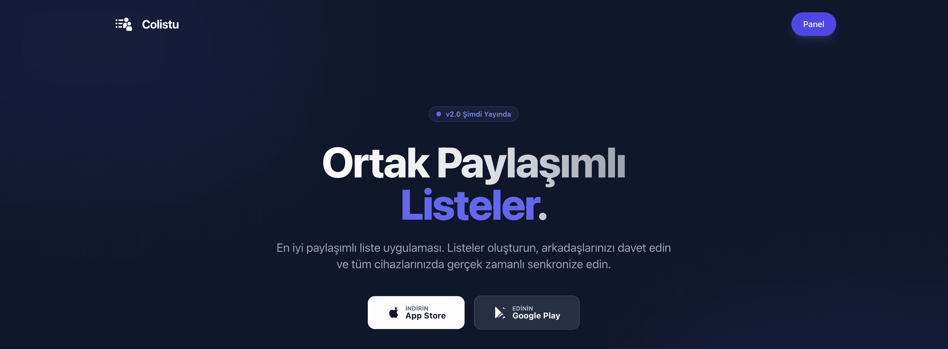 Colistu: Shared Community Lists