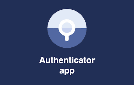 Authenticator app - Product Image