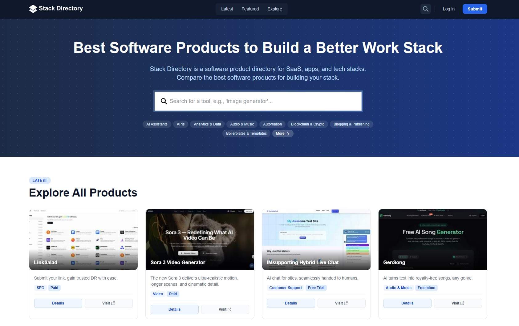 Stack Directory - Product Image