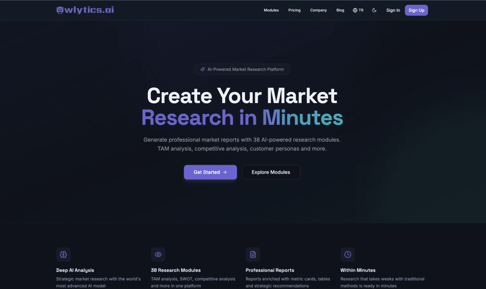 Owlytics.ai - Product Image