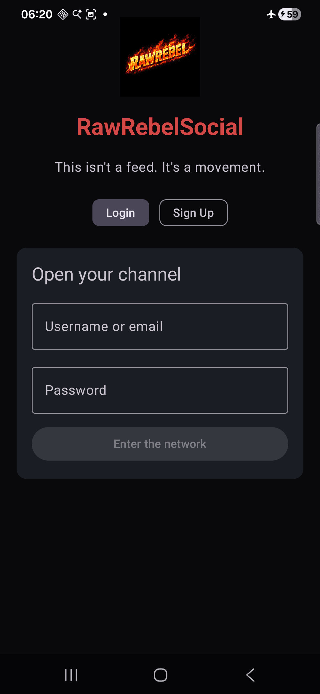 RawRebelSocial: Live Music & Culture Platform - Product Image
