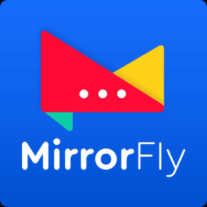 MirrorFly AI Voice Agent startup logo on Aura++