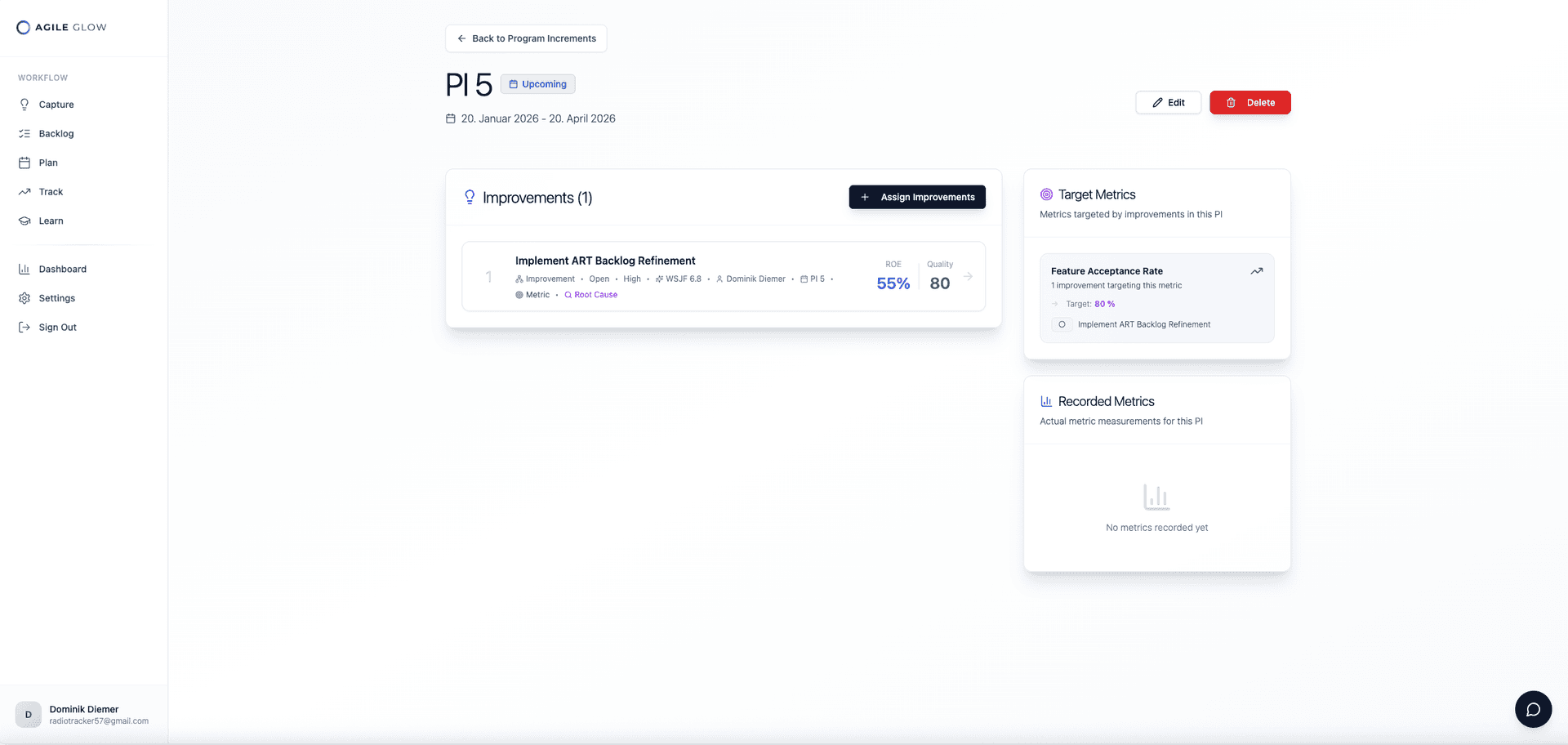 AgileGlow - Product Image