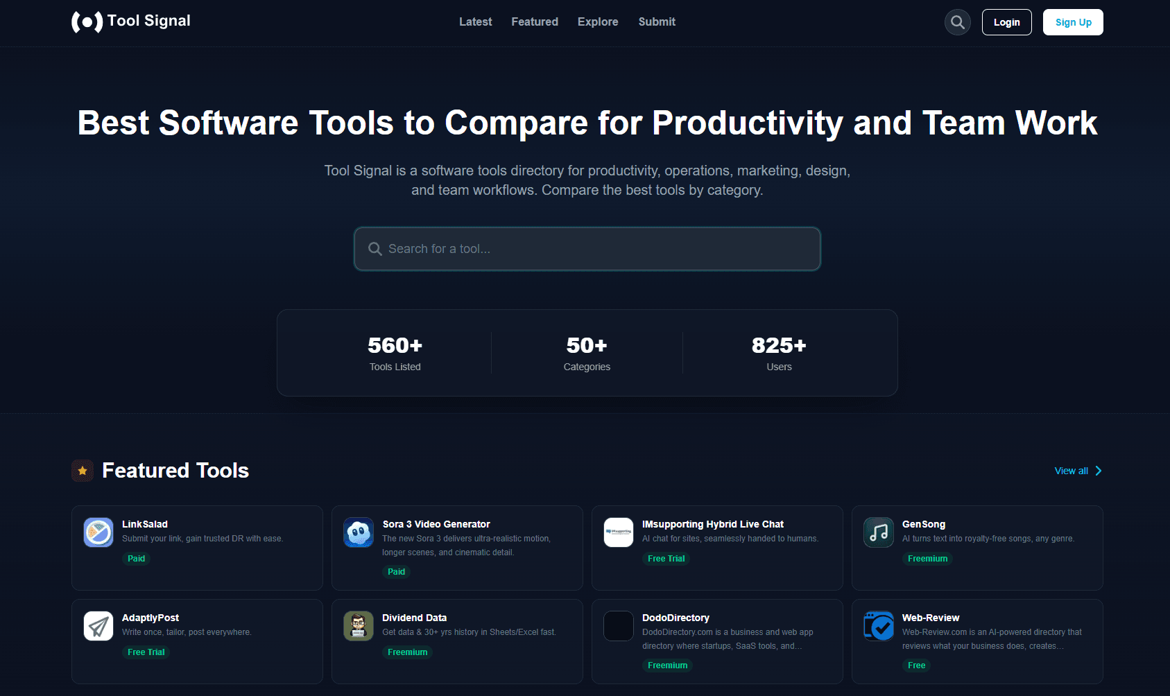 Tool Signal - Product Image