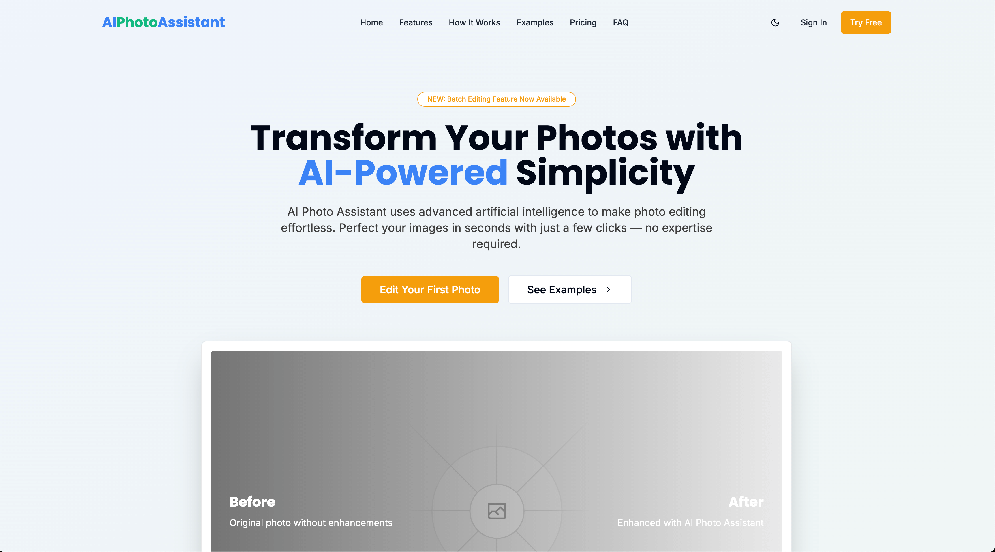 AI Photo Assistant