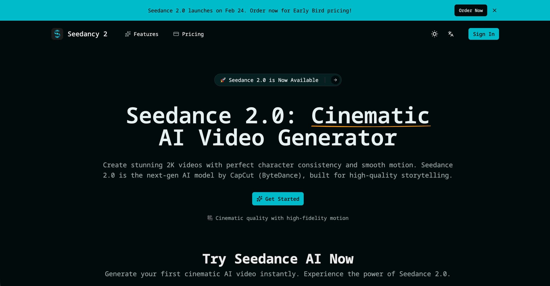 Seedancy 2 - Product Image